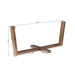 Eettafel Tafelpoten Brons Metaal 180x80 cm-Eettafels-Starfurn