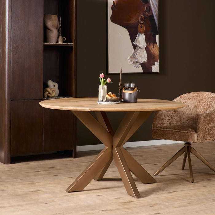 Eettafel Tafelpoten Brons Metaal 70 cm - STF-Eettafels-Starfurn