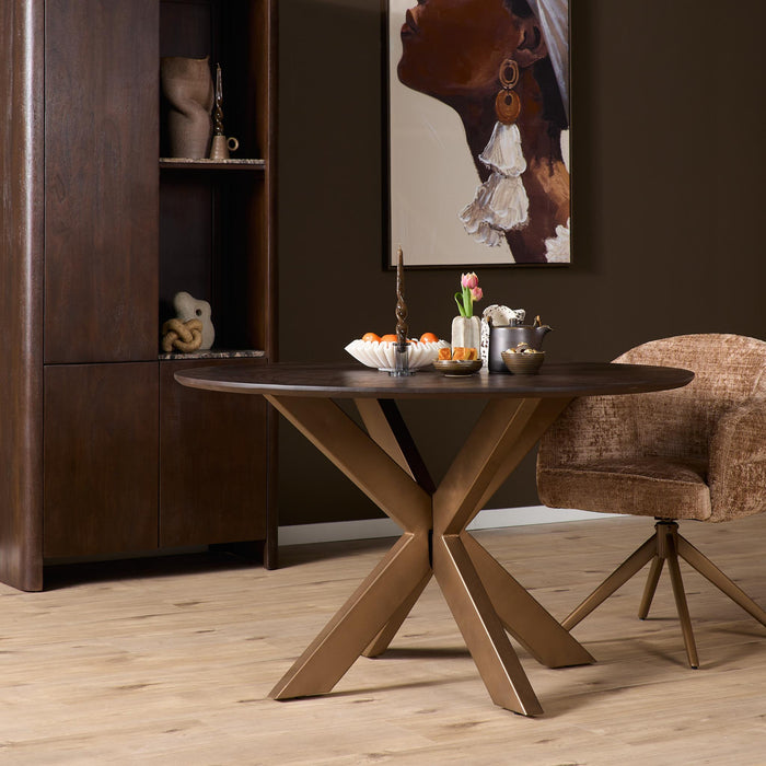 Eettafel Tafelpoten Brons Metaal 70 cm - STF-Eettafels-Starfurn