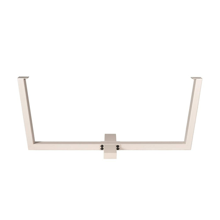 Eettafel Tafelpoten Zand Metaal 180x80 cm-Eettafels-Starfurn