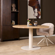 Eettafel Tafelpoten Zand Metaal 70 cm STF 70x70x73 cm STF-0007-Eettafels-Starfurn