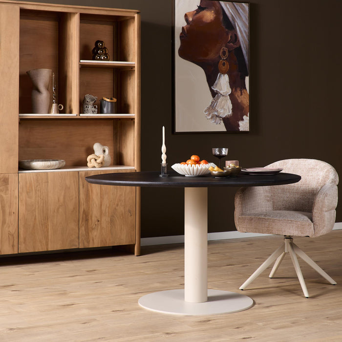 Eettafel Tafelpoten Zand Metaal 70 cm - STF-Eettafels-Starfurn