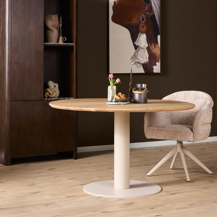 Eettafel Tafelpoten Zand Metaal 70 cm - STF-Eettafels-Starfurn