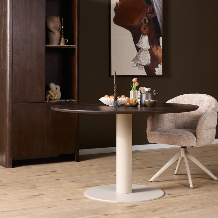 Eettafel Tafelpoten Zand Metaal 70 cm - STF-Eettafels-Starfurn