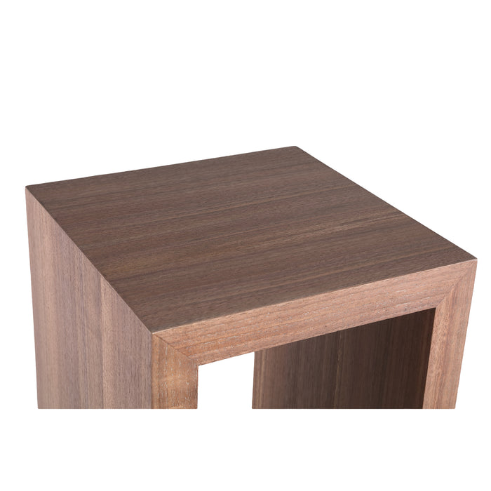 Dining tables Dining Table Tiess Natural Wood Veneer Pedestal