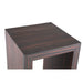 Eettafel Tiess Bruin 35 cm Rechthoekig-PTMD