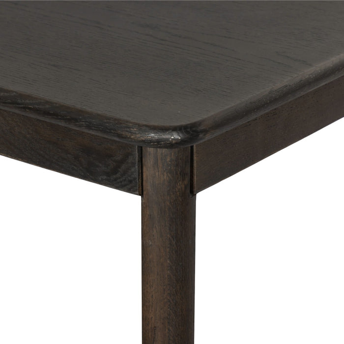 Eettafel Tobago Eikenhout fineer Bruin 220x90 cm-Eettafels-Livingfurn