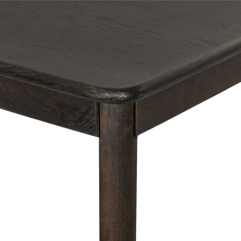Eettafel Tobago Eikenhout fineer Bruin 220x90 cm-Eettafels-Livingfurn