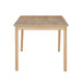 Eettafel Tobago Eikenhout fineer Naturel hout 220x90 cm-Eettafels-Livingfurn