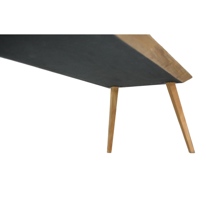 Eettafel Tomar Teakhout Naturel hout 220x100 cm-Eettafels-Livingfurn