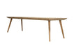 Eettafel Tomar Teakhout Naturel hout 300x100 cm-Eettafels-Livingfurn
