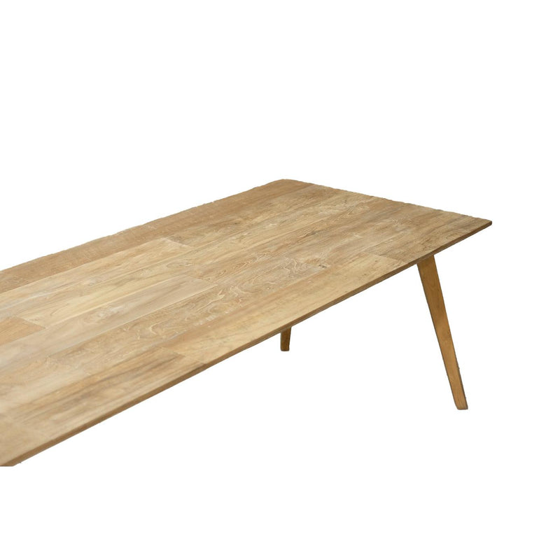 Eettafel Tomar Teakhout Naturel hout 300x100 cm-Eettafels-Livingfurn