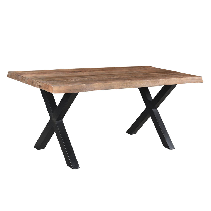 Eettafel Tree Mangohout Naturel hout 220x100 cm-Eettafels-Livingfurn
