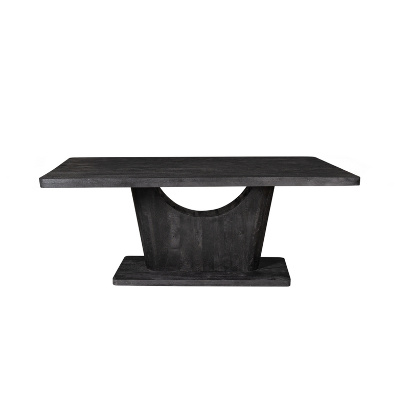 Eettafel Voco 200 cm Zwart 200x110x76 cm-Eettafels-Starfurn