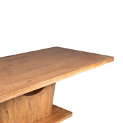 Eettafel Voco 240 cm Naturel 240x110x76 cm-Eettafels-Starfurn