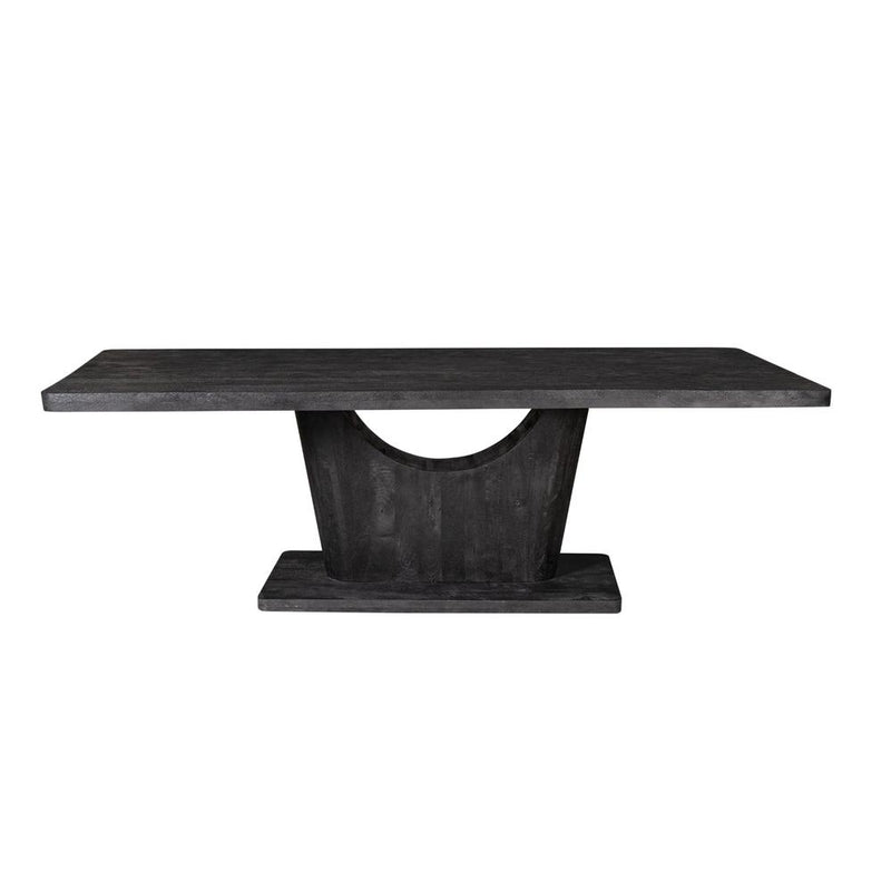 Eettafel Voco 240 cm Zwart 240x110x76 cm-Eettafels-Starfurn