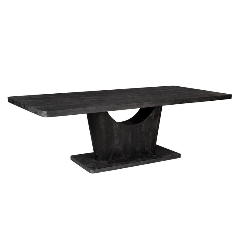 Eettafel Voco 240 cm Zwart 240x110x76 cm-Eettafels-Starfurn