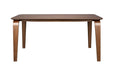 Eettafel Walden Walnut veneer Bruin 160x90 cm-Eettafels-Creating Home