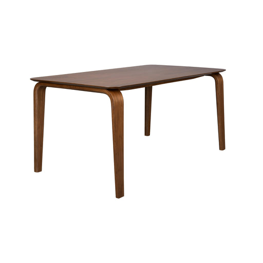 Eettafel Walden Walnut veneer Bruin 160x90 cm-Eettafels-Creating Home