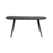 Eettafel Webster Rectangular Teak Hout Bruin 90x180 cm-Eettafels-Creating Home