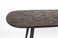Eettafel Webster Rectangular Teak Hout Bruin 90x180 cm-Eettafels-Creating Home