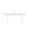 Eettafel Webster Rectangular Teak Hout Bruin 90x180 cm-Eettafels-Creating Home