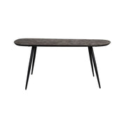 Eettafel Webster Rectangular Teak Hout Bruin 90x180 cm-Eettafels-Creating Home