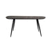 Eettafel Webster Rectangular Teak Hout Bruin 90x180 cm-Eettafels-Creating Home