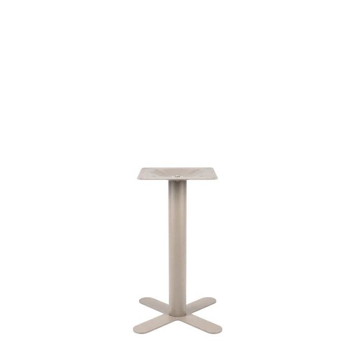 Eettafel X-Poot Metaal Beige Taupe, hoofdfoto