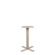 Eettafel X-Poot Metaal Taupe 50x50x72 cm-Eettafels-LABEL51