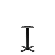 Eettafel X-Poot Metaal Zwart 50x50x72 cm-Eettafels-LABEL51