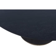 Eettafel Xelle Zwart 150 cm-Eettafels-PTMD