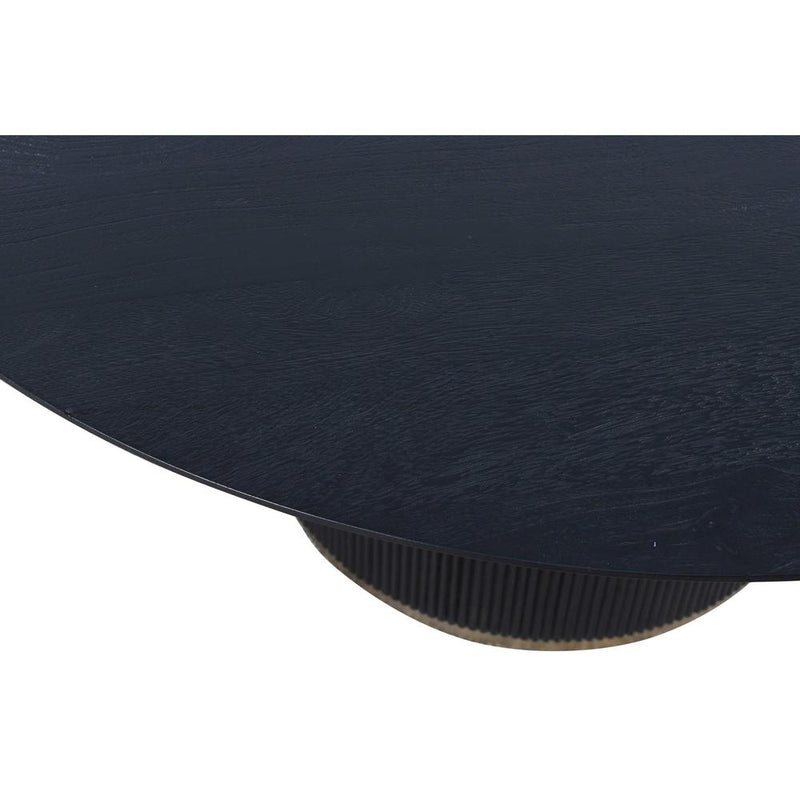 Eettafel Xelle Zwart 150 cm-Eettafels-PTMD