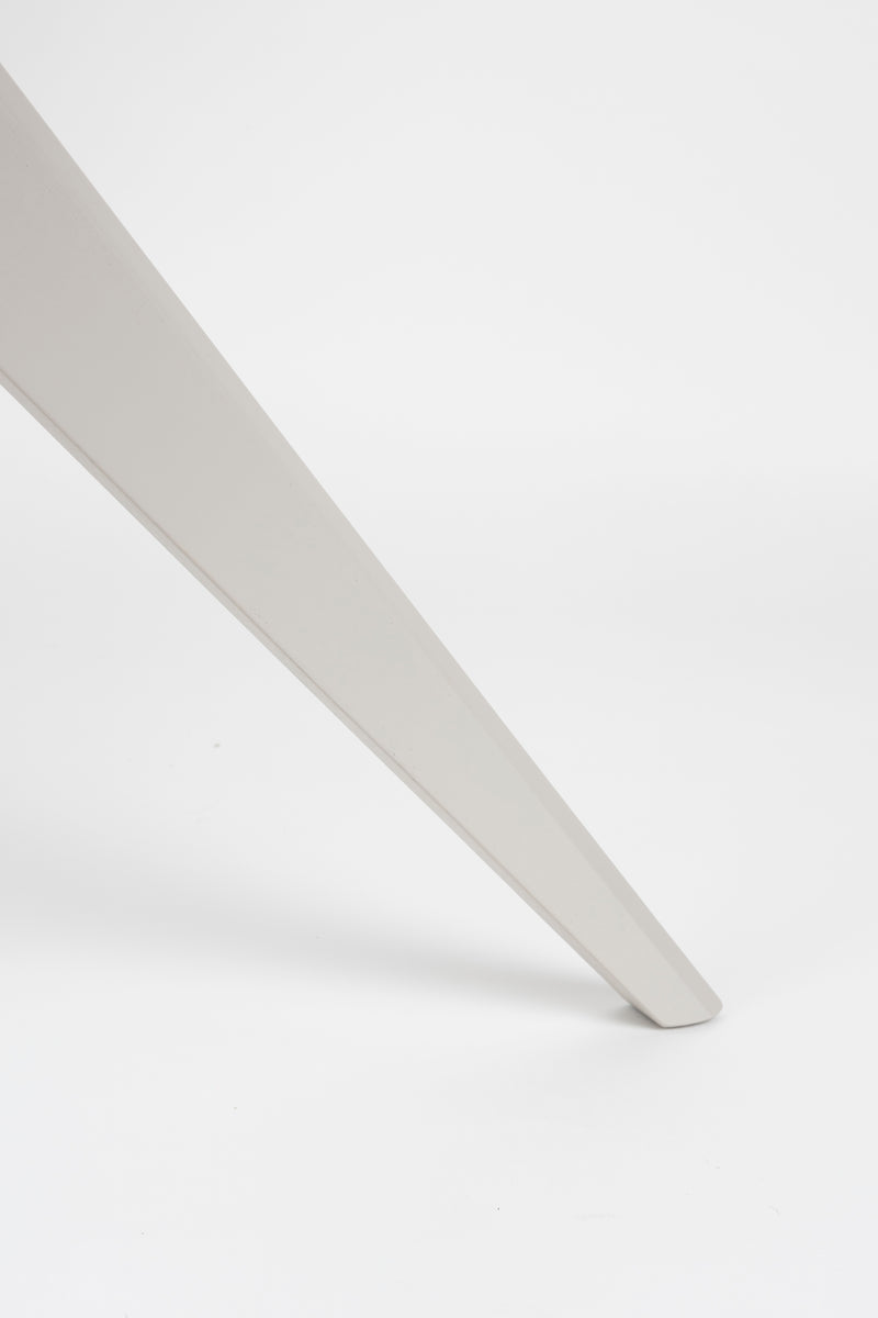 Eettafel Zeme Rond Ash veneer Beige Ø122x75 cm-Eettafels-Creating Home