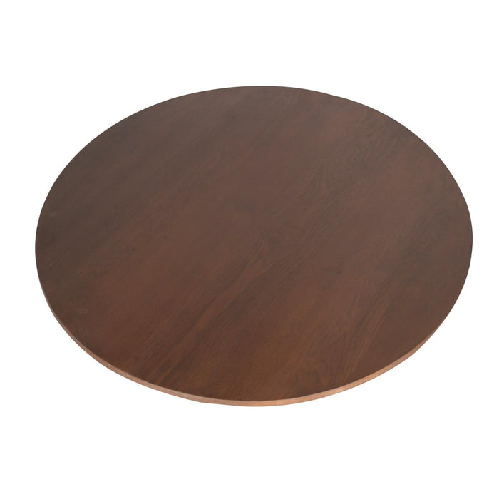 Eiken eettafel Ferris - Rond 150 cm - Naturel-Eettafels-Starfurn