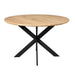 Eiken eettafel Ferris - Rond 150 cm - Naturel-Eettafels-Starfurn