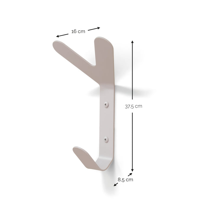 FRONDO Hook Wandhaak - Silky Taupe | Spinder Design-Muurhaken-Spinder