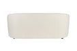 Fauteuil 2-Zitsbanken Sofa Len Polyester, Pine hout Wit 87x181 cm-Fauteuils-Creating Home