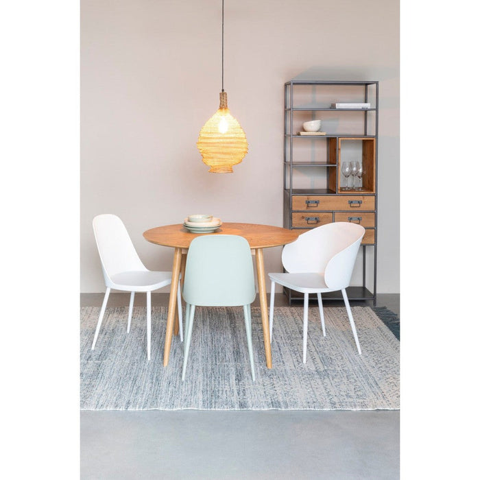 Fauteuil 2de kans Stoel Pip All White kunstof 46x53.5x85 cm-Fauteuils-Creating Home