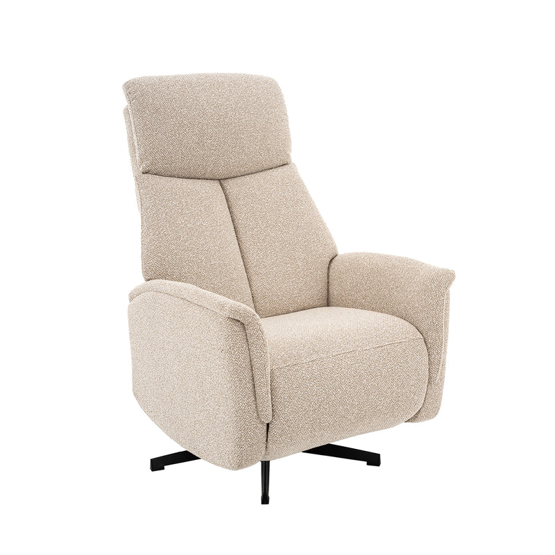 Fauteuil Aarhus Naturel Boucle 2-Motorig 73x86x114 cm-Fauteuils-LABEL51