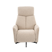 Fauteuil Aarhus Naturel Boucle 2-Motorig 73x86x114 cm-Fauteuils-LABEL51
