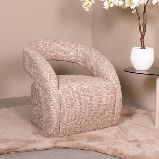 Fauteuil Antibes Geweven Taupe-Fauteuils-LABEL51