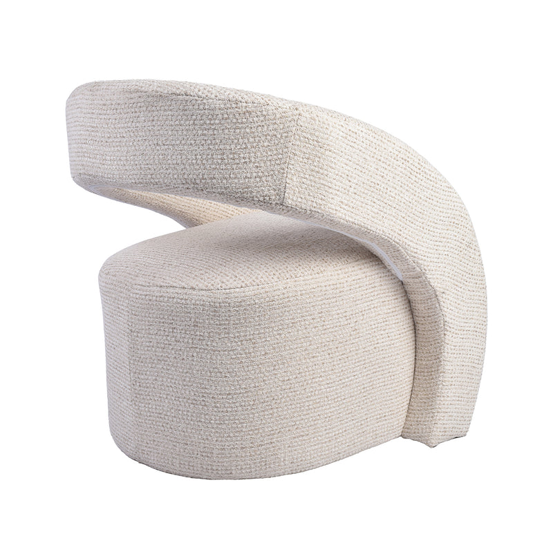 Fauteuil Antibes Stof Naturel 74x75x74 cm-Fauteuils-LABEL51