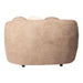 Fauteuil Aphrodite Polyester Beige Taupe-Fauteuils-PTMD