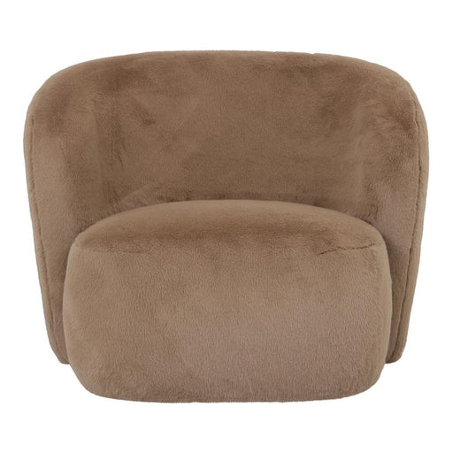 Fauteuil Aphrodite Polyester Bruin Fauteuils-PTMD