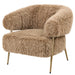 Fauteuil Base Polyester Crème 724573-Fauteuils-PTMD