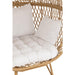 Fauteuil Beige Cloth 106 cm 106x106x146 cm-Kussens-J-Line