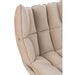 Fauteuil Beige Metaal 73 cm 73x78x92 cm-Kussens-J-Line