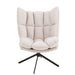 Fauteuil Beige Polyester 73 cm 73x78x92 cm-Kussens-J-Line