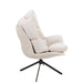 Fauteuil Beige Polyester 73 cm 73x78x92 cm-Kussens-J-Line